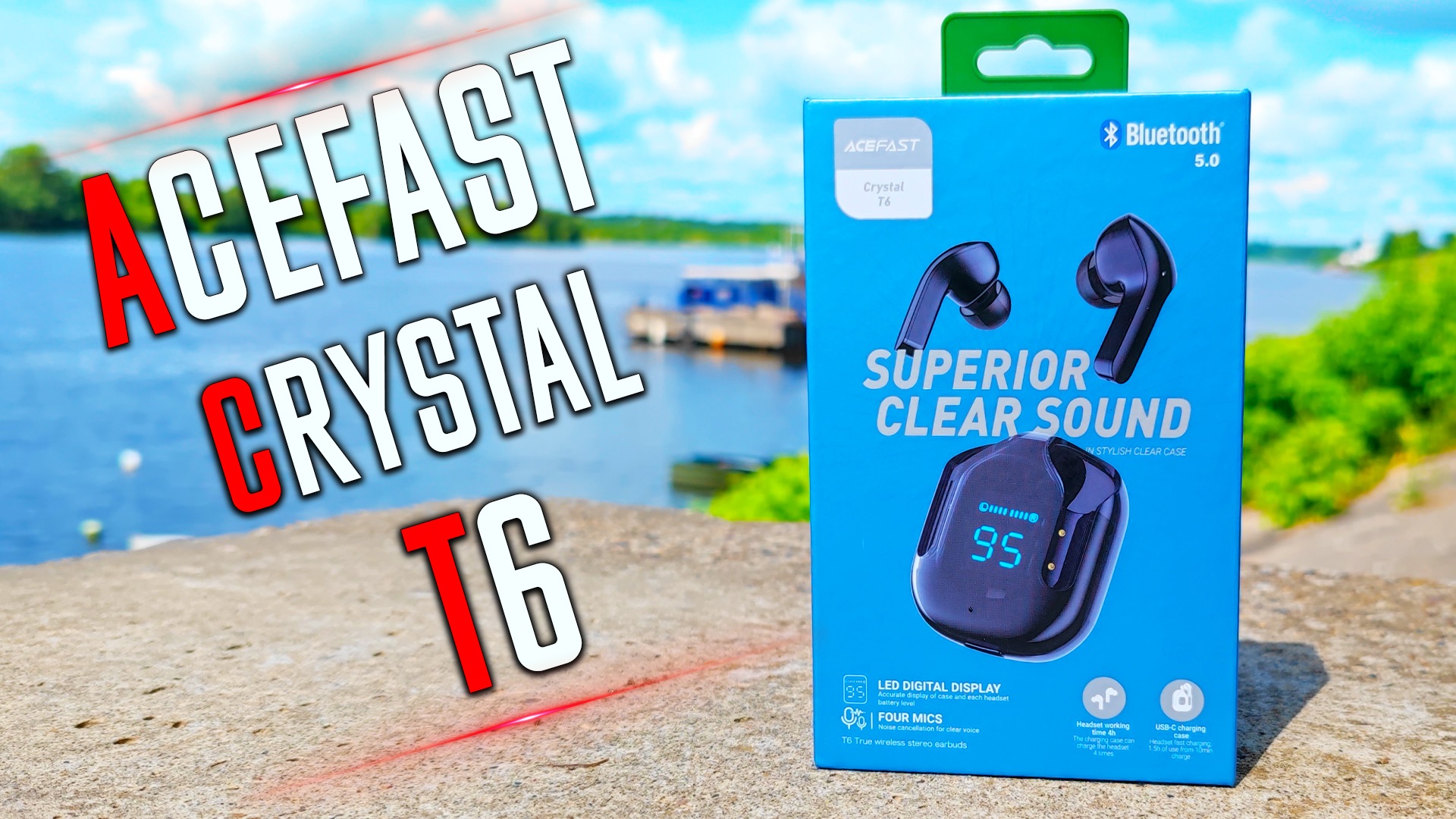 ACEFAST Crystal T6 - НАУШНИКИ с Уникальным ДИЗАЙНОМ по Супер цене ! смотреть онлайн