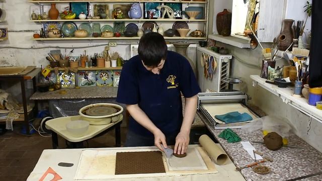 Изготовление вазы в стиле 