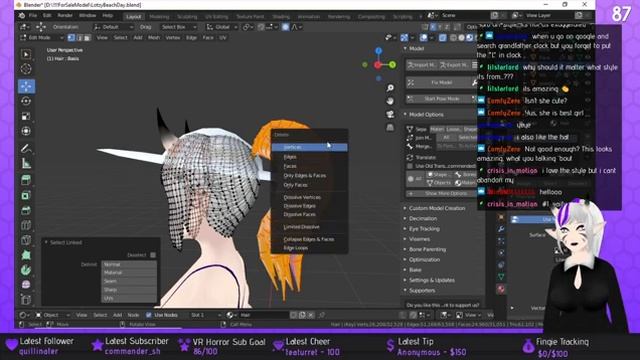 [VTuber] I Guess I'm A React Andy Tonight, 3D Model Making Later - !discord !twitter смотреть онлайн