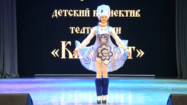 Образцовый театр моды Квадрат - коллекция "Народные помыслы" смотреть онлайн