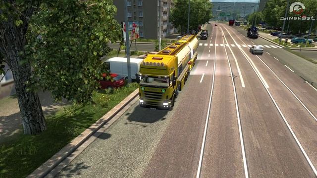 Scania R2008 Tandem ETS2 (Euro Truck Simulator 2) смотреть онлайн