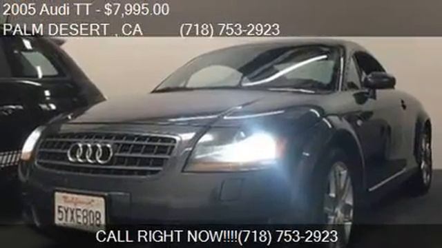2005 Audi TT 180hp 2dr Turbo Hatchback for sale in PALM DESE смотреть онлайн