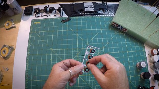 Tamiya 24300 Nissan GT-R Model Kit - Part 2 - Chassis Assembly