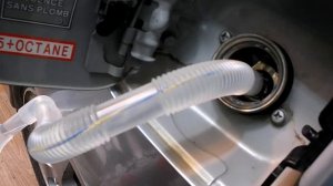 Насос для заправки бензина из канистры с бензобак с отсечкой