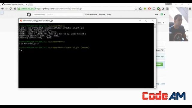 Tutorial de Git: git add, commit, push смотреть онлайн