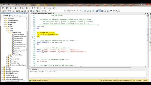 10a SQL DBA Create Database Role Coach-in-a-Can™ смотреть онлайн