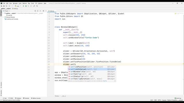 Create QSlider Desktop App - Python PyQT6 Lesson 13 смотреть онлайн