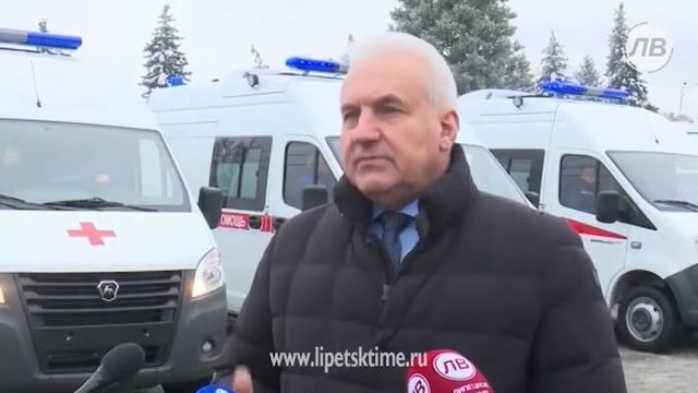 Новые машины скорой помощи будут работать в Л... смотреть онлайн