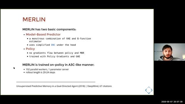 Adv RL: Memory in RL (Artem Sorokin) смотреть онлайн