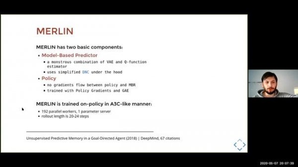 Adv RL: Memory in RL (Artem Sorokin)