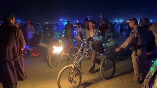 Burning Man 2021 4k Drone And DONE CEREMONY
