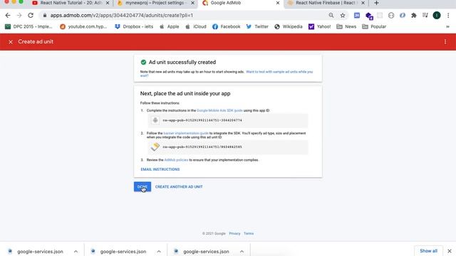 AdMob Using Firebase in React Native in Hindi | React Native ADMob using firebase | Urdu & Hindi смотреть онлайн