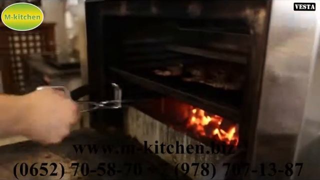 Печь на древесном угле VESTA 45 смотреть онлайн