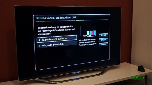 Samsung Smart TV 55ES8090 [unboxing] setup, first start, Review - time-shift [HD] (DSRocker) смотреть онлайн