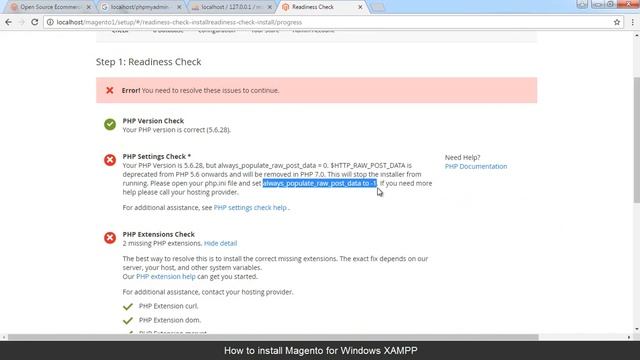 How to install magento on xampp for windows 7 localhost смотреть онлайн