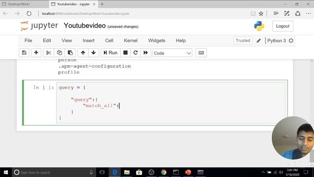 Getting started with Elastic Search and Kibana with Python SDK #3 | Insert Data смотреть онлайн