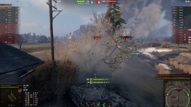 Bat.-Châtillon Bourrasque 10 ФРАГОВ И ЗАСЛУЖЕННАЯ МЕДАЛЬ ПУЛА | Студзянки | World of Tanks смотреть онлайн