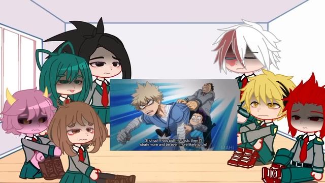 Class 1A react to after war Bakugou and Deku's condition /spoiler/ смотреть онлайн