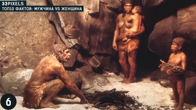 ТОП10 ФАКТОВ: МУЖЧИНА ПРОТИВ ЖЕНЩИНЫ - 33pixels смотреть онлайн
