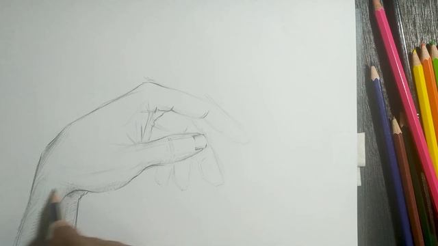 Pencil Sketch of Human Body Parts / Hands смотреть онлайн