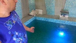 Баня с бассейном