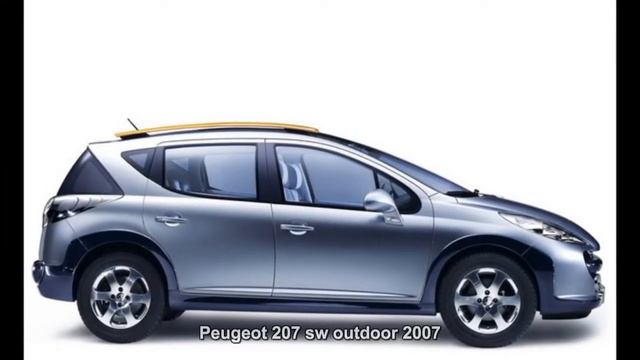 #2731. Peugeot 207 Sw Outdoor 2007 (Prototype Car)