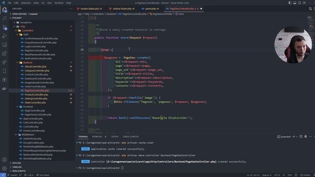 Laravel 10 ile Alışveriş Sitesi Ders 55 - Panel Sayfa Seo Yönetim смотреть онлайн