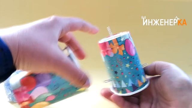 26. Сигнализация на пружине - поделка из книги "Простая электроника" смотреть онлайн