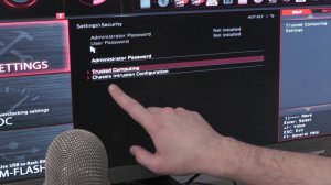 Как включить TPM 2.0 модуль в материнских платах MSI ?