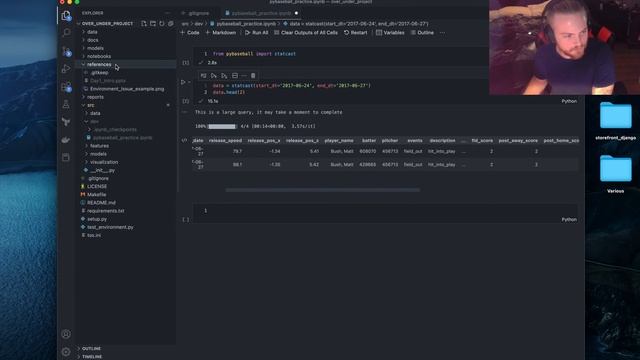 MLB Sports Betting Model with Python Day 2: Data Investigation смотреть онлайн