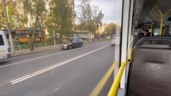 ПОЕЗДКА В ТРОЛЛЕЙБУСЕ #БОГДАН Т70111 (TMG-7207) В ВИДНОМ