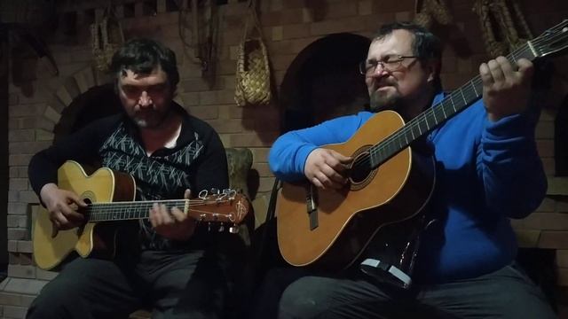 Девочка Иштар. Песни у печки. Андрей Манторов и Вячеслав Козлов. //Живая Баня Иван Бояринцев смотреть онлайн