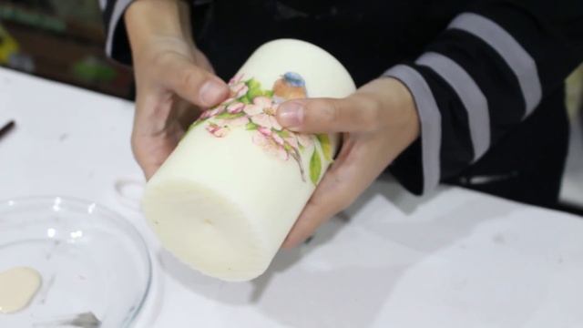 Decoupage on Candle смотреть онлайн