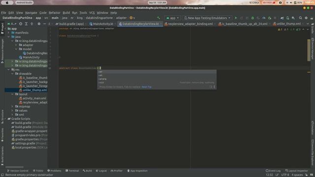 How to Create RecylerView Using Databinding Tutorial Part _I in Tamil,Data Binding Part-I Kotlin смотреть онлайн