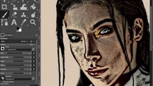 How To Turn Your Portraits Into a Cartoon, With GIMP смотреть онлайн