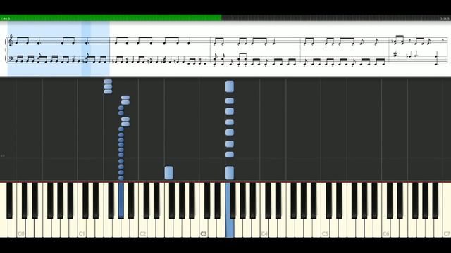 Black Eyed Peas - Pump it [Piano Tutorial] Synthesia смотреть онлайн