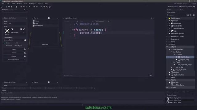 Tower Defense in GameMaker Studio 2.3 - Episode 3 - Shop Panel смотреть онлайн