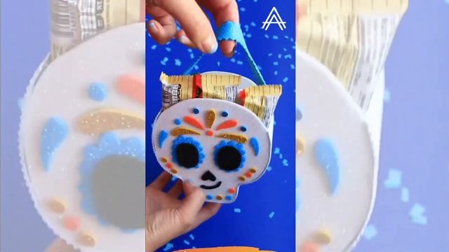 Сумочка для конфет на HALLOWEEN #origamicraft i Подарок на #хеллоуин своими руками смотреть онлайн