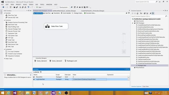 SSIS Tutorial Part 31- How to Create XML Log file with Datetime in SSIS Package смотреть онлайн