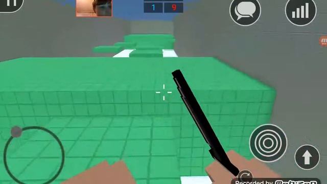 Играем в Block Stricke с веб камерой на мине режиме бани хоп