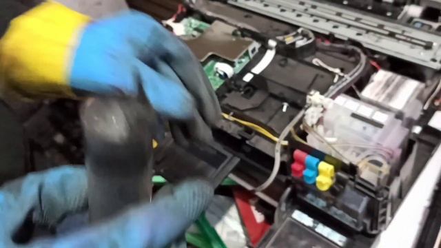 Brother DCP T300,T500,T700 etc Head cleaning without any Special Tool (English Subtitle) смотреть онлайн