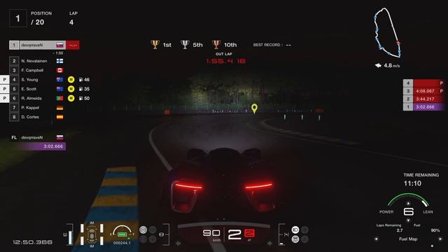 Gran Turismo 7 - Le Mans 24 Minutes Mission very easy method смотреть онлайн