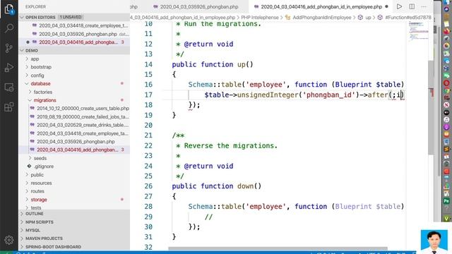 Laravel cơ bản - p4.4 - Tạo khóa ngoại trong migration laravel смотреть онлайн