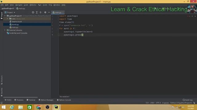 Whatsapp Bomber using python ||Send unlimited messages in 1sec|| Whatsapp Spam Bot || #codewithharr смотреть онлайн