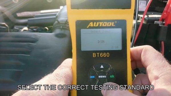 AUTOOL BT660 CAR BATTERY TESTER (PART 1) - FIRST USE