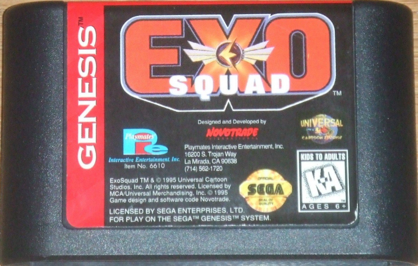 Sega Mega Drive 2 (Smd) 16-bit Exosuquad Полное Прохождение