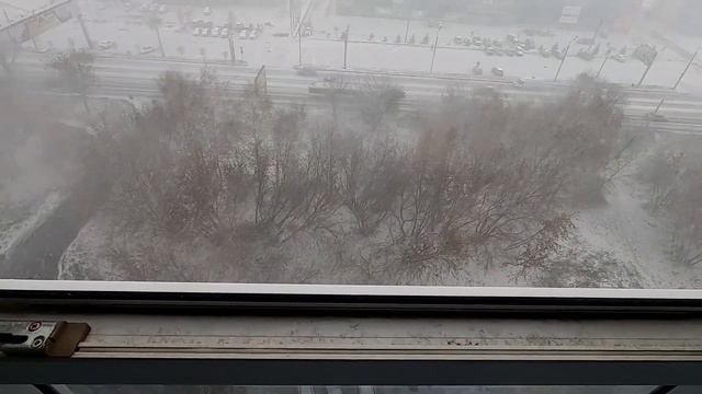 То снег, то солнышко! Капризы погоды в Барнауле 24 октября!