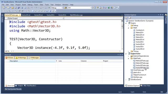 Testing and Implementing Vector3D Addition and Addition Assignment смотреть онлайн