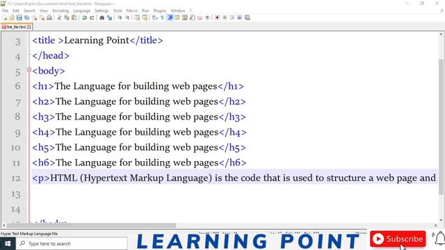 HTML Headings, Paragraph , Pre & Line Break Tag Lect#04 |HTML tutorial for beginners in Urdu/Hindi смотреть онлайн
