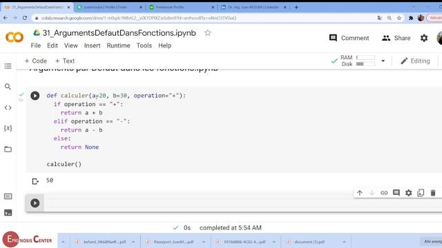Apprendre Python 31 - Les Arguments par Défaut dans les Fonctions смотреть онлайн